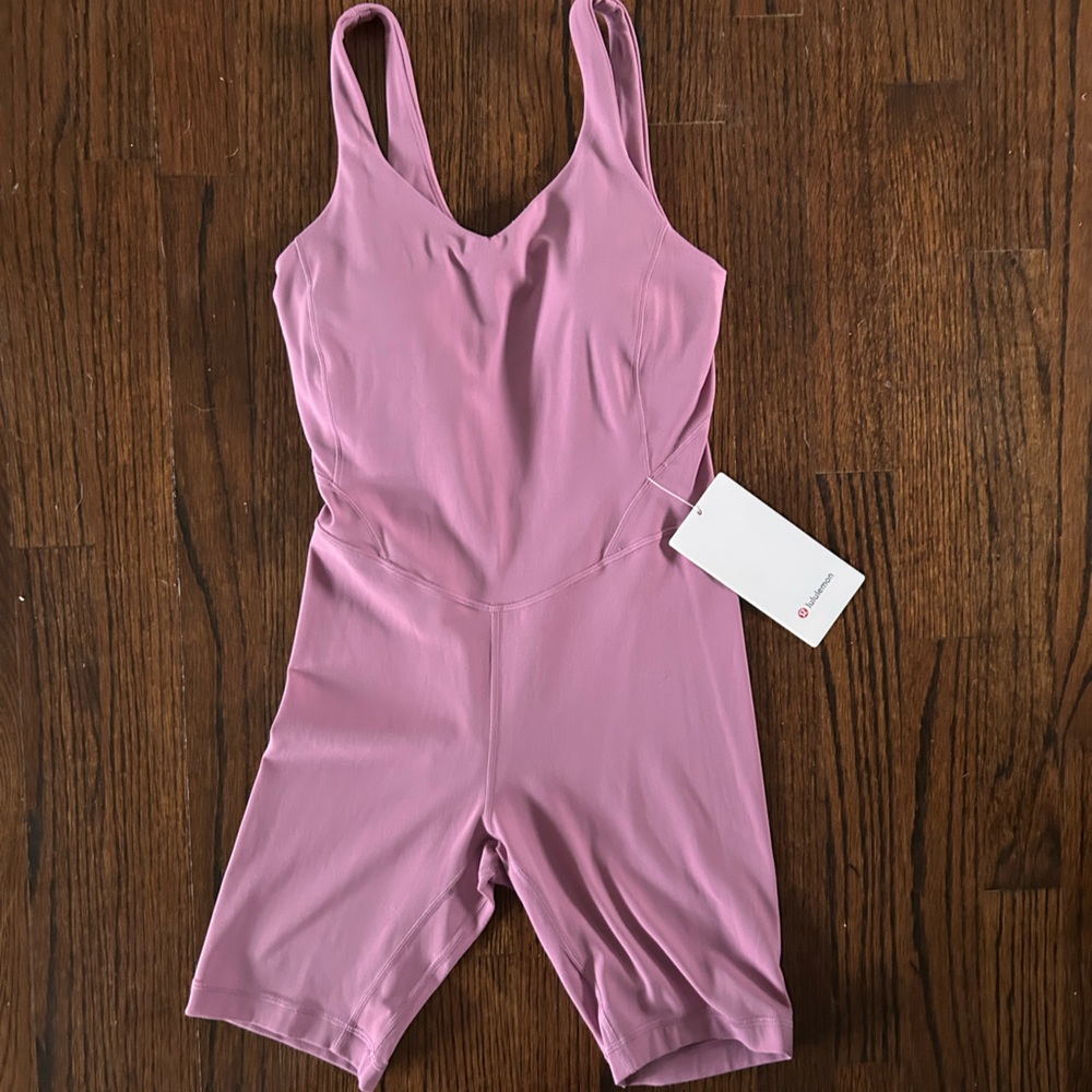 Lululemon Athletica Align Bodysuit in Pink